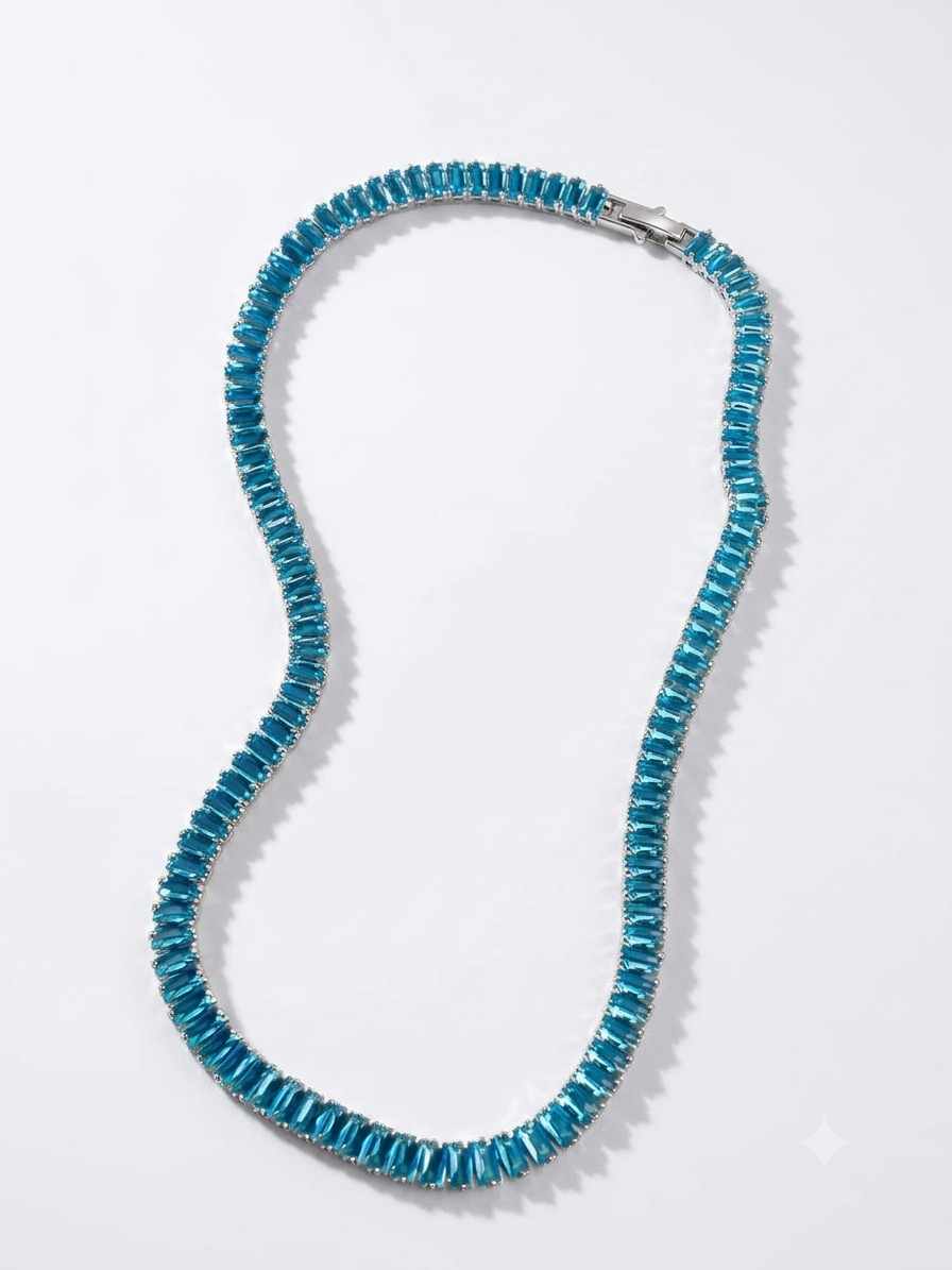 Riviera Baguete Azul Tiffany