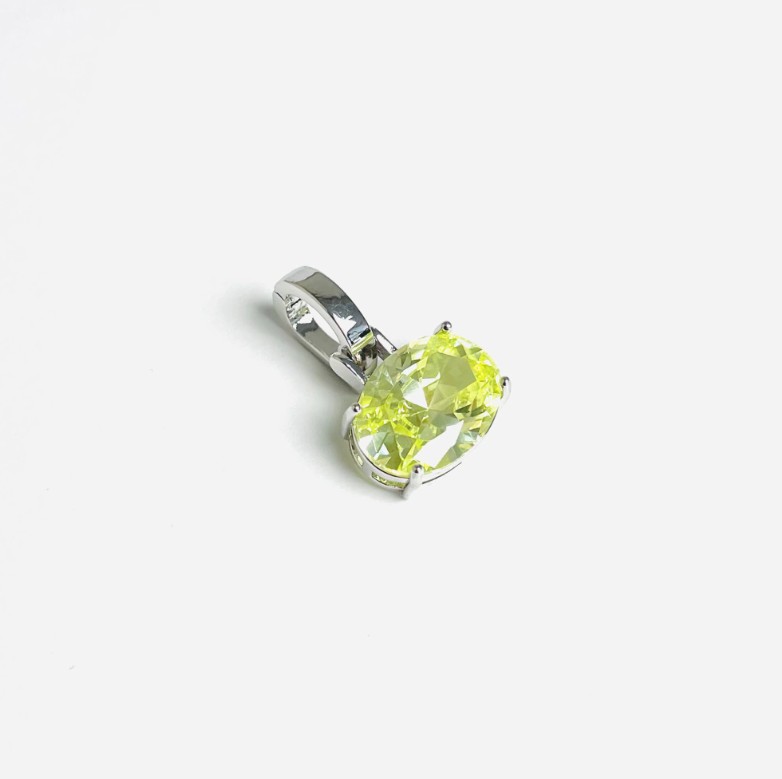 Pingente Olympia — Ouro Verde